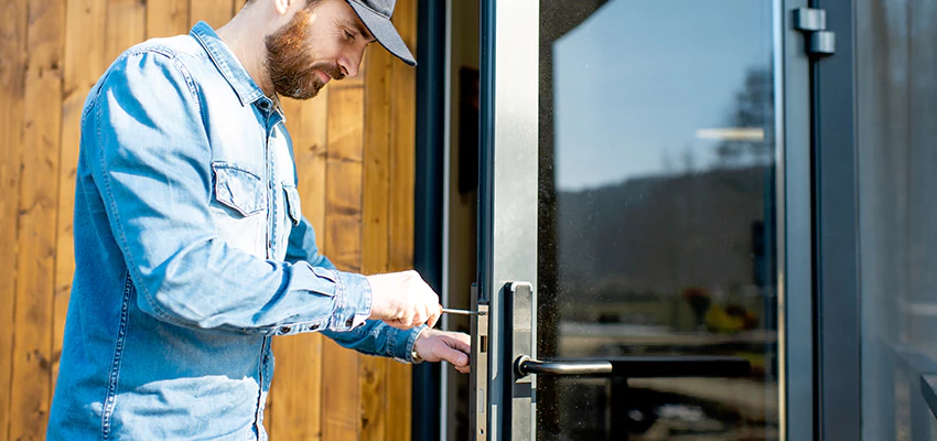Frameless Glass Storefront Door Locks Replacement in Oceano, CA