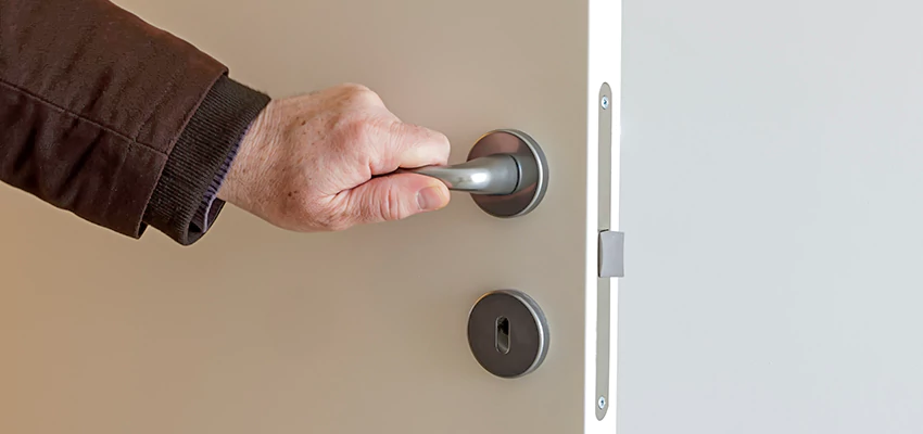 Restroom Locks Privacy Bolt Installation in Oceano, California